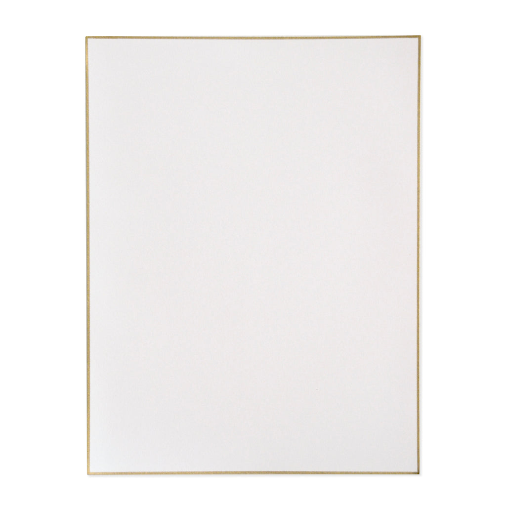 No. 3 HAND-BORDERED SHEETS in many colors