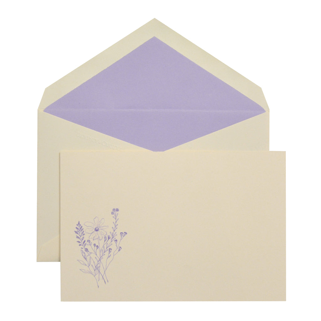 SPRING FLOWERS in LILAC