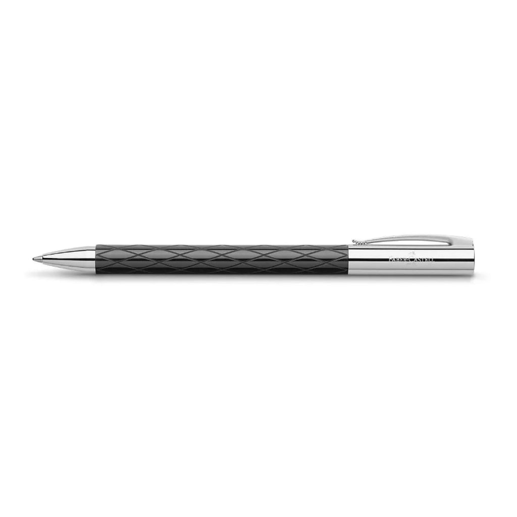 FABER-CASTELL: AMBITION BALLPOINT PEN - RHOMBUS BLACK