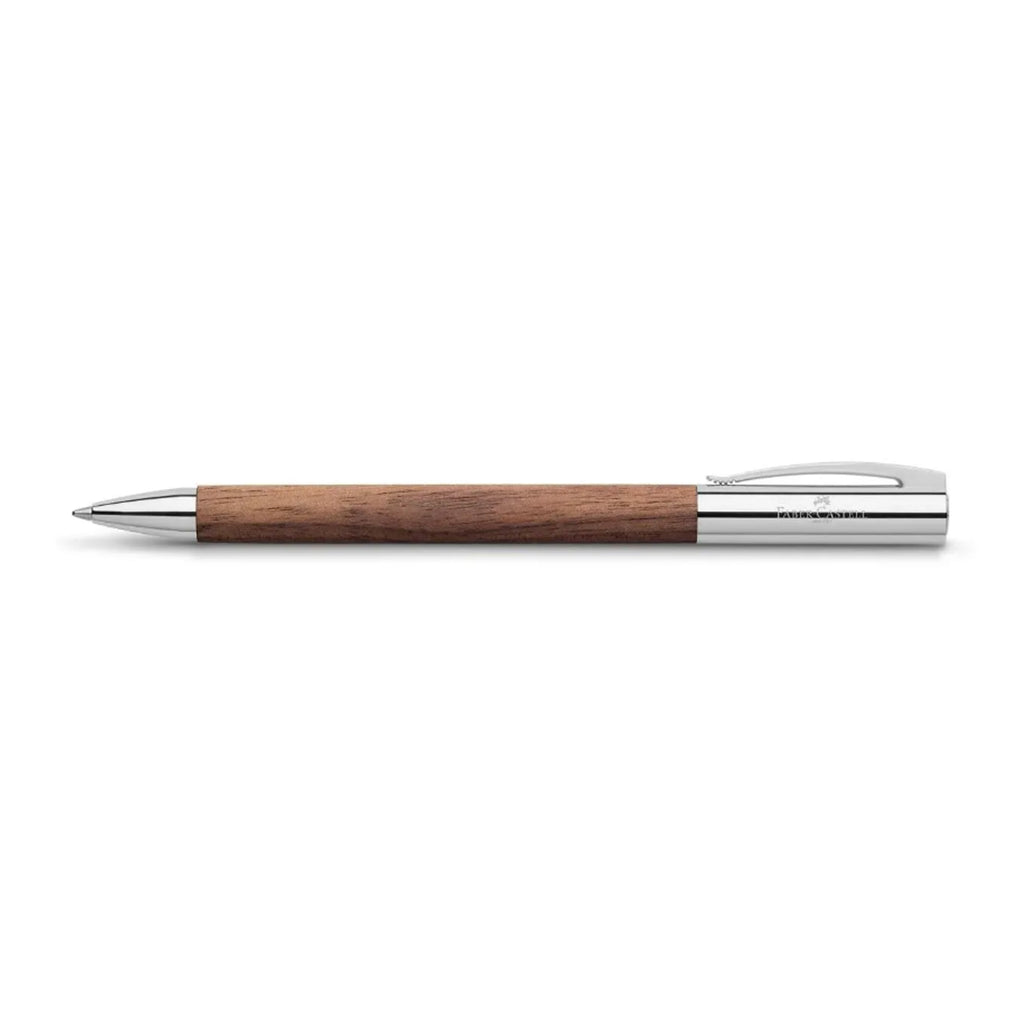 FABER-CASTELL: AMBITION BALLPOINT - WALNUT WOOD