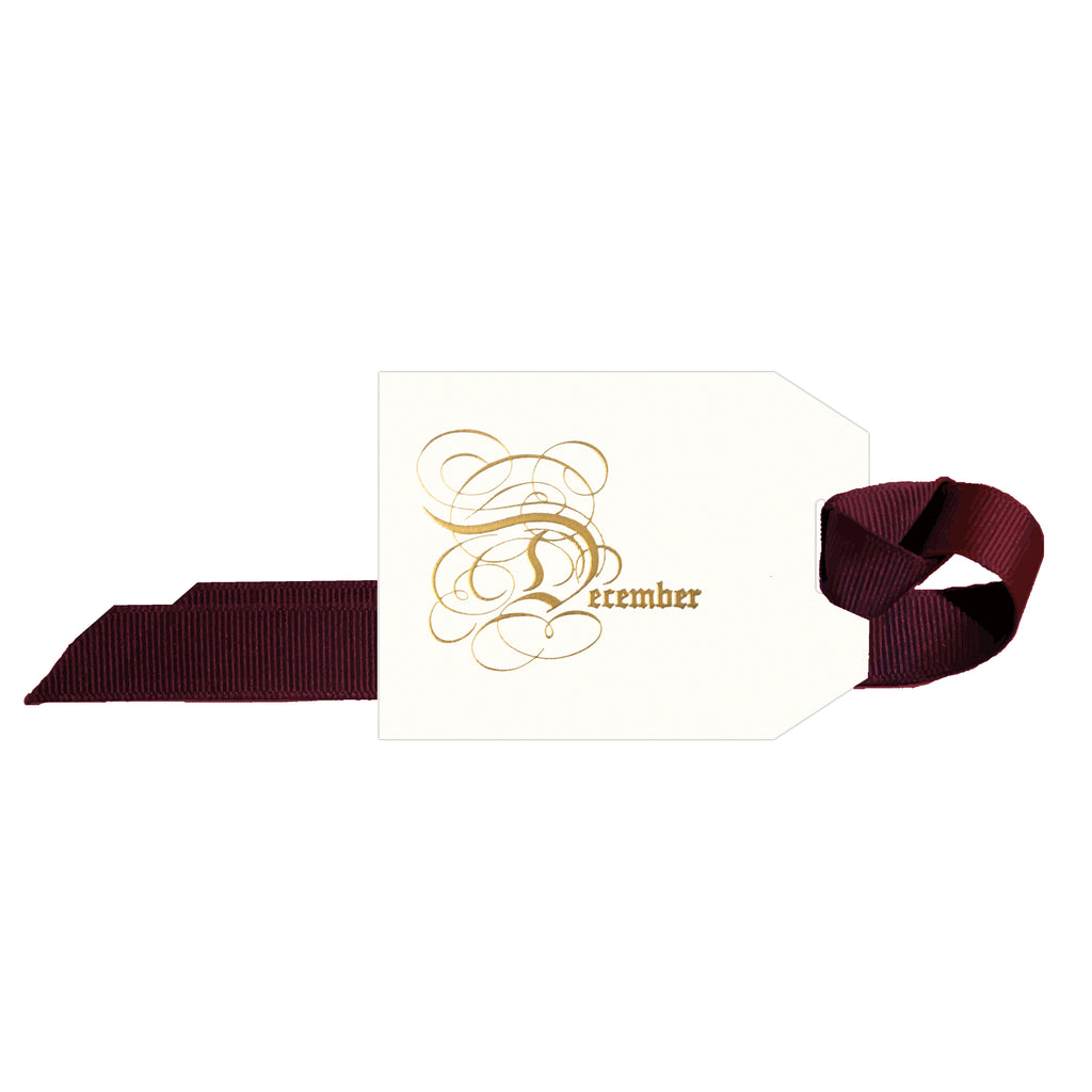Calendar Gift Tag