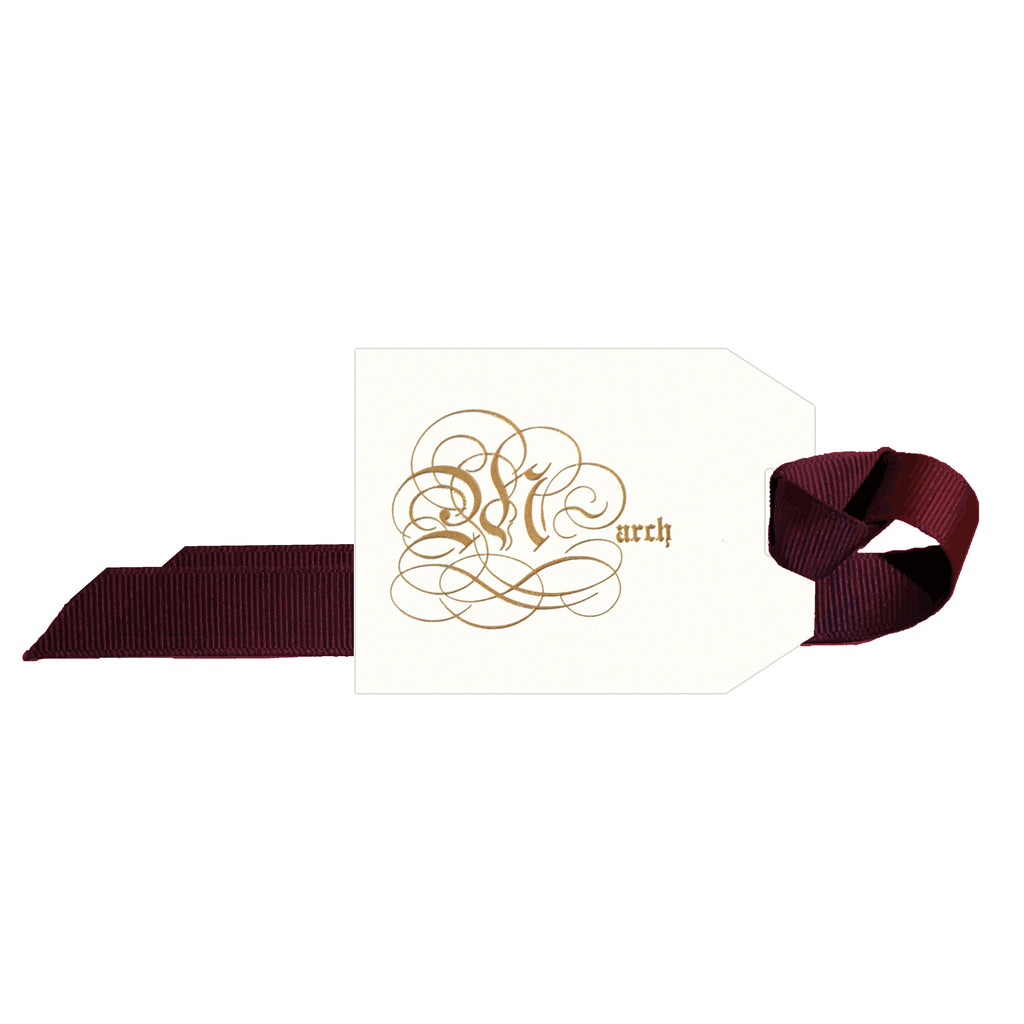 Calendar Gift Tag
