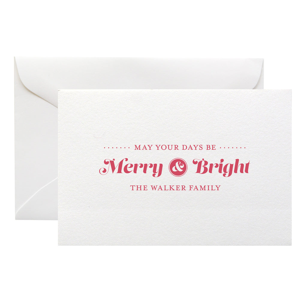 BASIC BESPOKE HOLIDAY: MERRY & BRIGHT