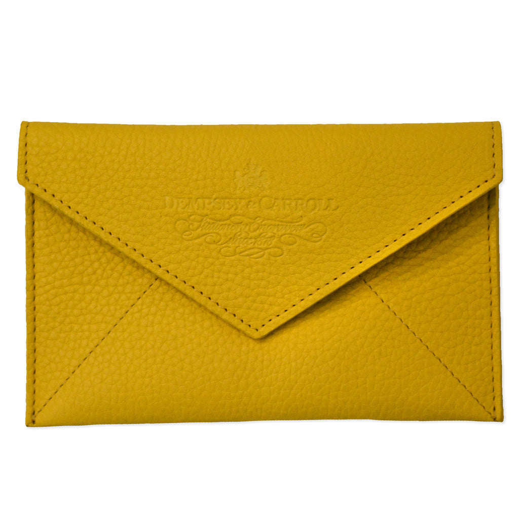 WRITE AWAY LEATHER ENVELOPE (SEE MORE COLORS)