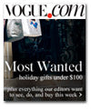 In the Press: Vogue.com, December 2008