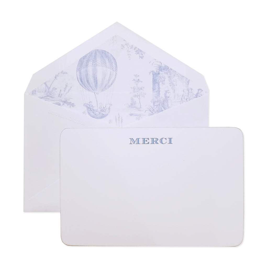 MERCI AVEC TOILE