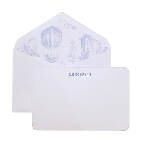 MERCI AVEC TOILE