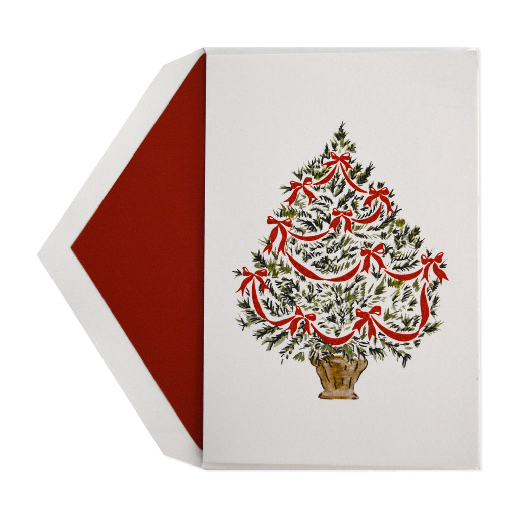 RIBBON TREE on WHITE