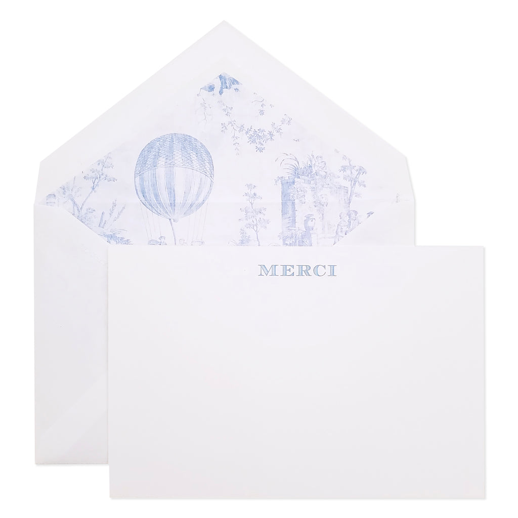 MERCI AVEC TOILE