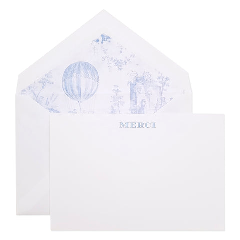MERCI AVEC TOILE