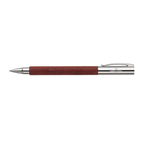 FABER-CASTELL: AMBITION ROLLERBALL PEN - PEARWOOD
