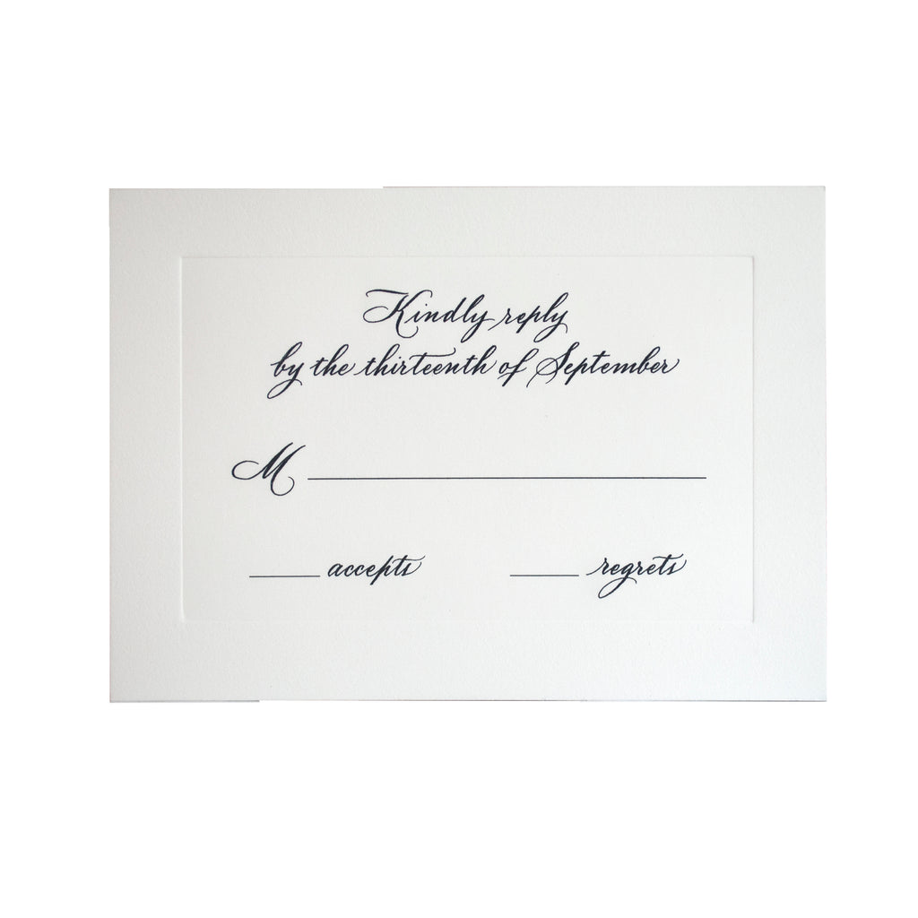 RESPONSE CARD