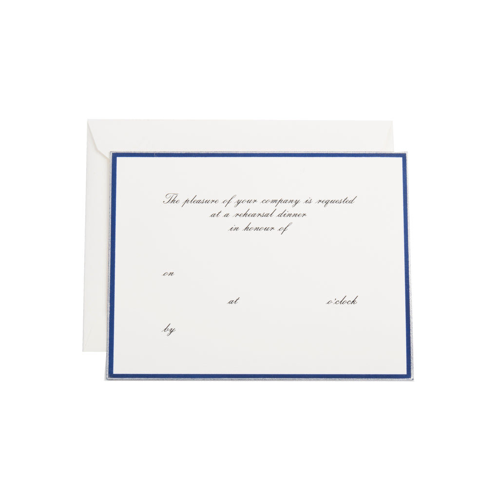 Rehearsal Dinner Fill-In Invitation (see more colors)