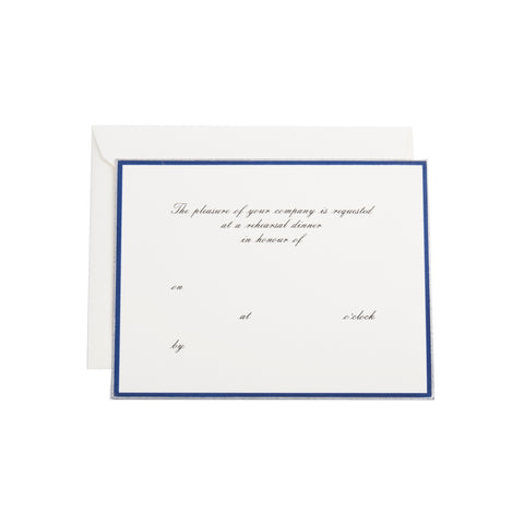 Rehearsal Dinner Fill-In Invitation (see more colors)