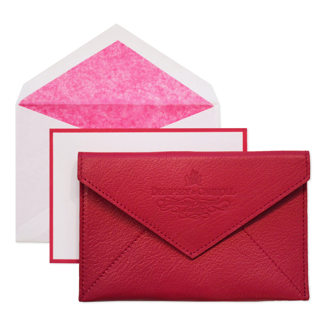THE WRITE AWAY COLLECTION WITH MATCHING LEATHER ENCLOSURE (SEE MORE COLORS)