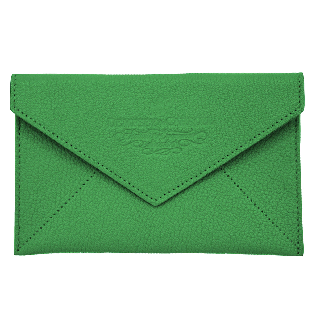 Leather Envelope Clutch Wallet